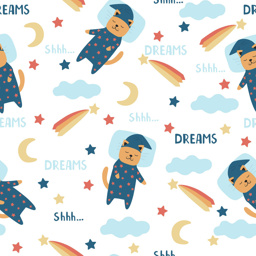 Sweet Dreams Cat Pattern