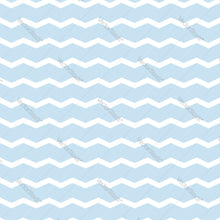 Load image into Gallery viewer, Baby Blue Chevron Pattern
