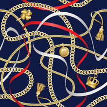 Load image into Gallery viewer, Gold Chains &amp; Charms Pattern

