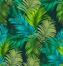 Load image into Gallery viewer, Jungle Foliage Bright Greens Pattern
